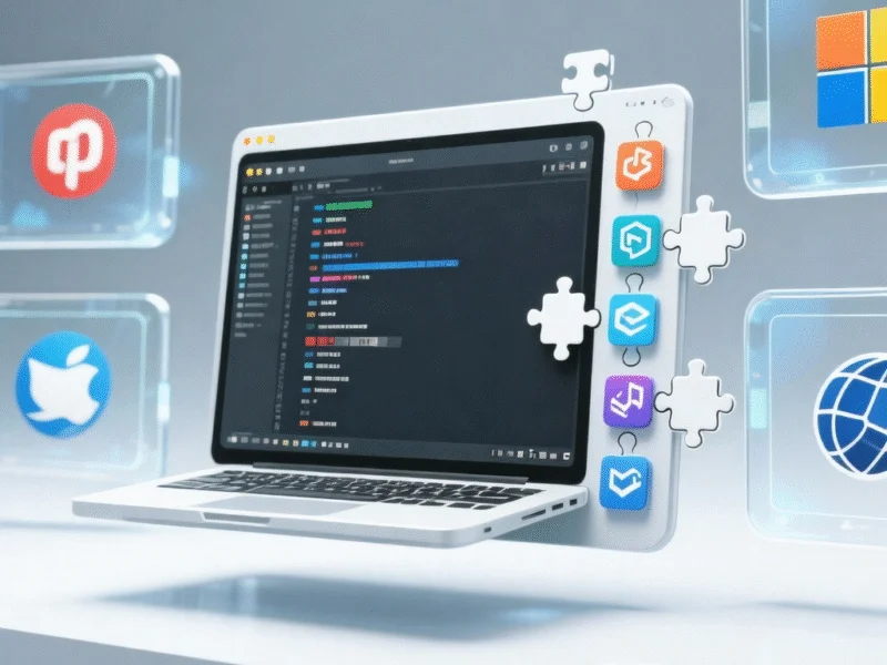 This lightweight IDE runs on basically everything, and it supports custom plugins