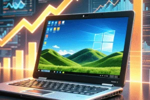 Whoa! Windows 7’s market share surged, tripling in users last month