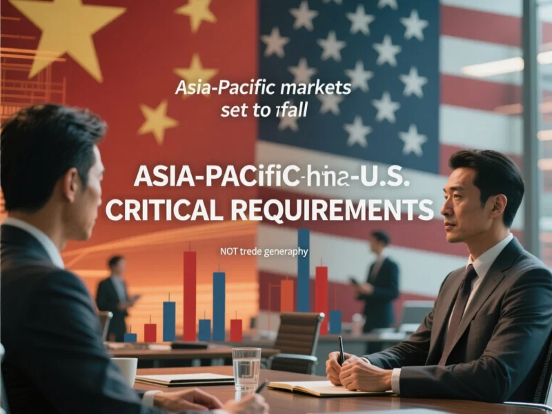 Asia-Pacific markets set to fall on renewed China-U.S. trade tensions