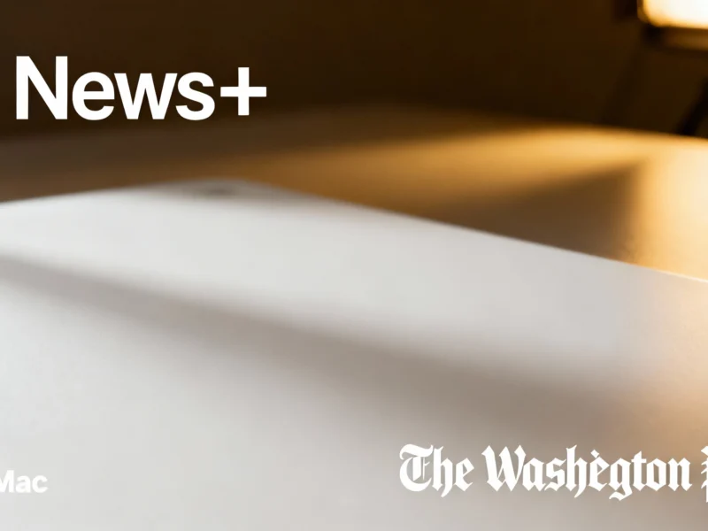 Apple News+ Adds Washington Post at No Extra Cost in Major Expansion