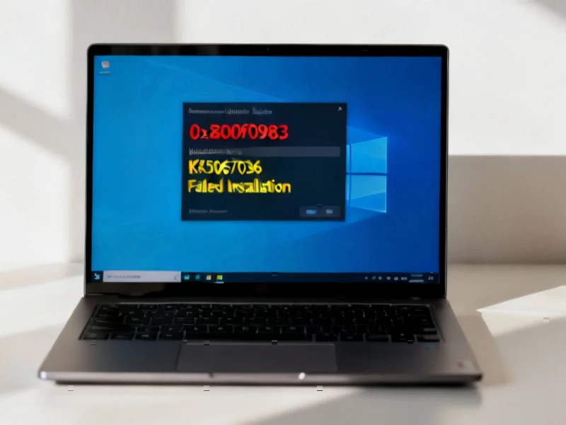 Windows 11 25H2 Update Hits Installation Roadblock with Erro - According to Windows Report | Error-free Tech Life, many Windo
